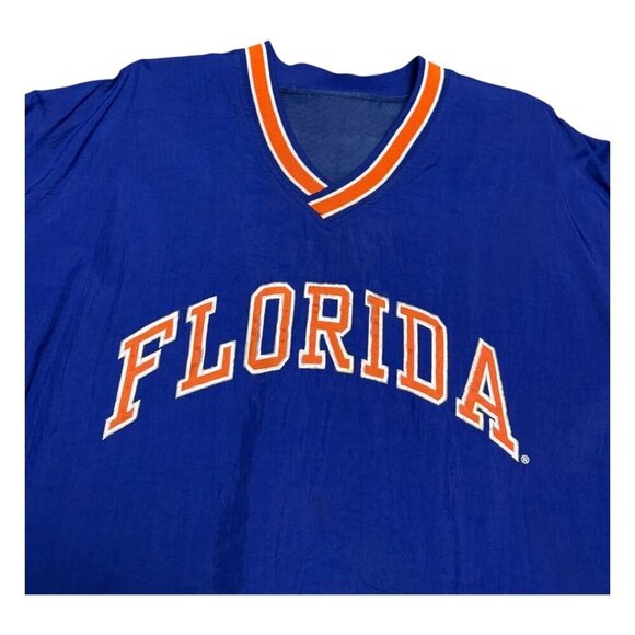 FLORIDA GATORS REVERSIBLE NCAA COLLEGE Windbreaker Bomber Jacket Mens Large - Picture 3 of 9